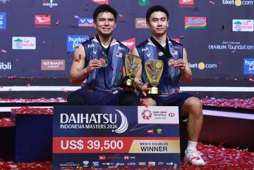 Raymond/Joaquin Finish Runners-Up at Indonesia Masters 2026