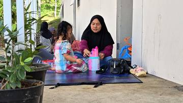 Agam Residents Begin Occupying Temporary Housing Following Flash Floods