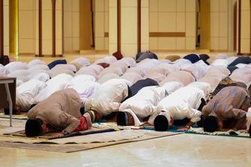 First Dawn Prayer Held at Nusantara National Mosque