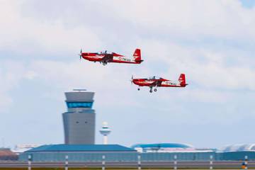 Indonesian Air Force Jupiter Aerobatic Team Completes Training Before Singapore Airshow 2026