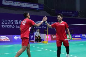 Indonesia Sweeps Myanmar 5–0 at Badminton Asia Team Championships 