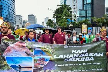 Indonesia Commemorates World Wetlands Day 2026 at Jakarta Car Free Day