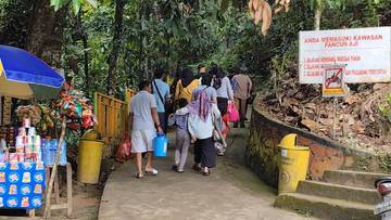 Libur Imlek, Objek Wisata Pancur Aji Sepi Pengunjung