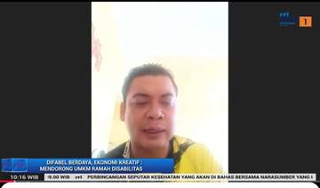 Kisah Difabel Eksis Dorong UMKM