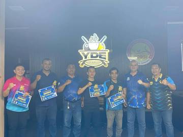 Atlet Sintang Juarai Turnamen Biliar POBSI Sanggau