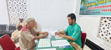 UPZ Masjid Al Mu'awwanah Buka Penerimaan Zakat Fitrah