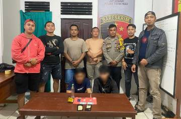 Dua Pengedar Narkoba Ditangkap Polsek Tayan Hulu