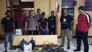 Tampung Barang Curian, Warga Beduai Ditangkap Polisi