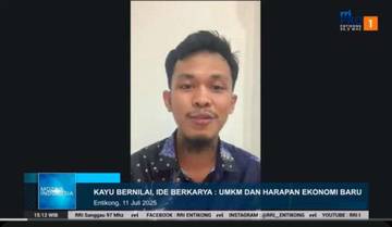 Kayu Bernilai, Solusi Kreatif UMKM Generasi Muda 