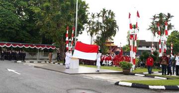 Ratusan WNI Rayakan HUT RI di KJRI Kuching 