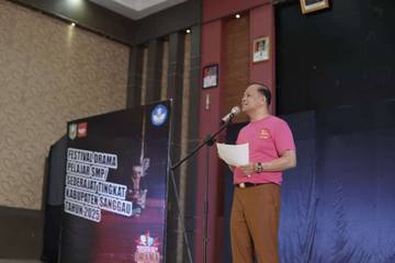 Festival Drama Pelajar Sanggau Angkat Cerita Rakyat