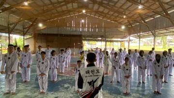 JMTC Sekayam Bina Generasi Muda Lewat Taekwondo