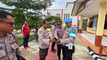 Cegah Judol dan Hedonis, Polsek Beduai Tegakkan Disiplin