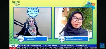 Bee Balqis Ajak Masyarakat Mulai Peduli Lingkungan