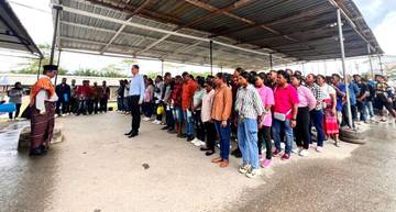 KJRI Kuching Peringati Hari Pahlawan Bersama Pekerja Migran