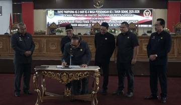 APBD Sanggau 2026 Disahkan Rp1,6 Triliun Lebih