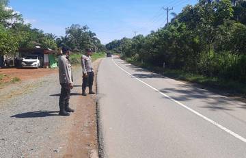 Polisi Pantau Keamanan Jalur Trans Kalimantan