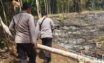 Hotspot Terdeteksi, Polsek Jangkang Lakukan Pengecekan