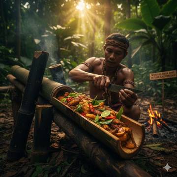 Kuliner Tradisional Dayak Mendukung Identitas Budaya dan Pariwisata 