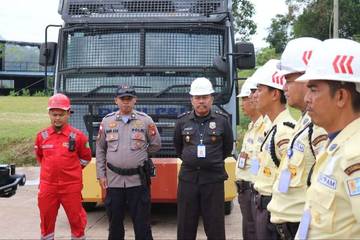 Gandeng Polisi, PLN IP-UBP Sanggau Latihan Tanggap Darurat