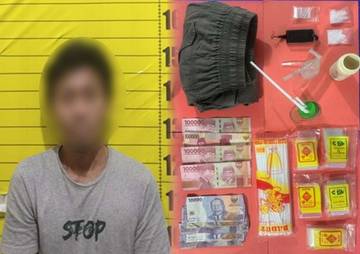 Simpan Sabu di Rumah Walet, AY Diamankan Polisi