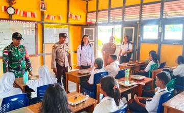 Camat Miko Apresiasi Penyaluran MBG Perdana di Beduai