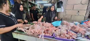 Harga Ayam Potong Tembus 50 Ribu di Entikong