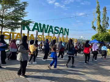 Akhir Pekan, Masyarakat Sanggau Antusias Ramaikan CFD