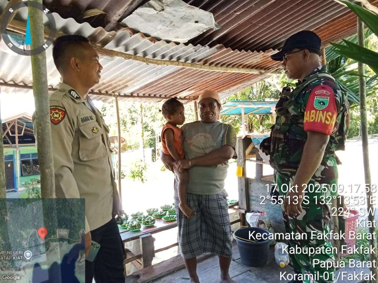 Warga Kampung Kiat Apresiasi Komsos TNI dan Polri
