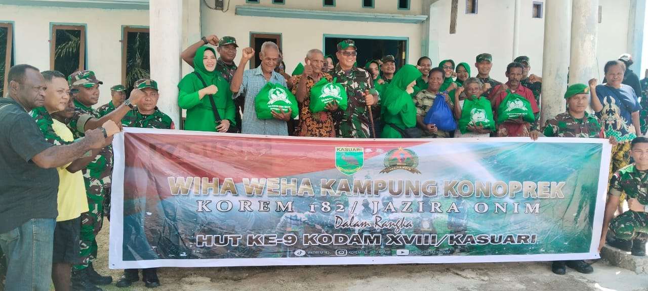 Pembagian Sembako Warnai Wiha Weha Konoprek
