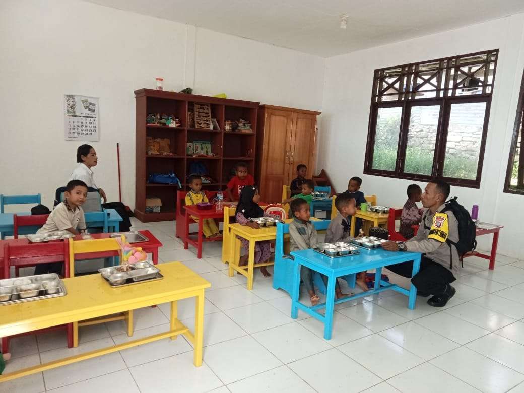 Penyaluran MBG di PAUD Tunas Pakar Aman Terkendali
