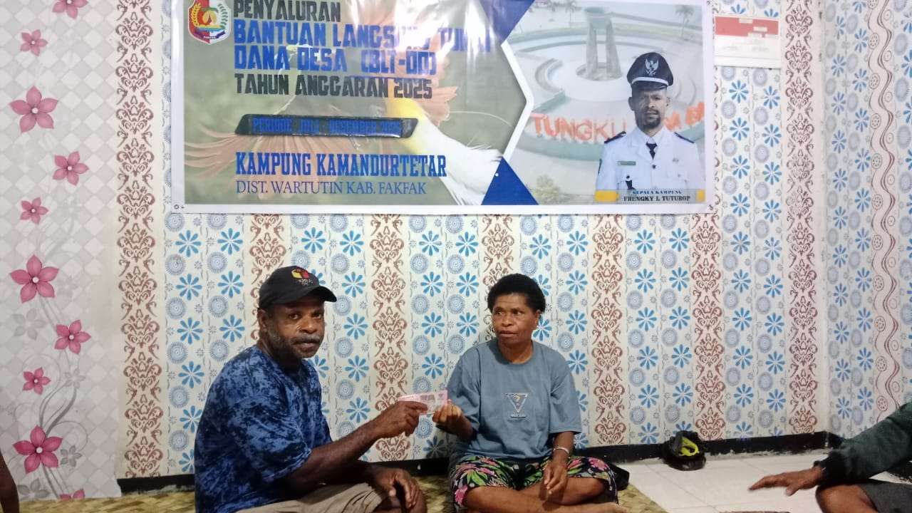 Pemerintah Kampung Kamandutetar Dahulukan Penyaluran Bantuan Langsung Tunai