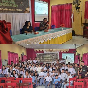 Kejari Fakfak Sosialisasi Pencegahan Kenakalan Remaja di Sekolah