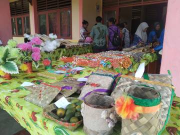 Sembilan Kampung Fakfak Barat Pamerkan Produk Lokal