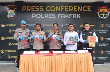 Polres Fakfak Ungkap Dua Kasus Ganja dalam Sehari