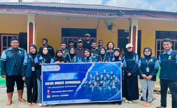 Kampung Tibatiba Nanam Sambut Tim KKN UIN