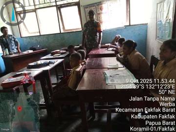 Sinergi TNI dan Sekolah Tanamkan Semangat Kebangsaan Anak