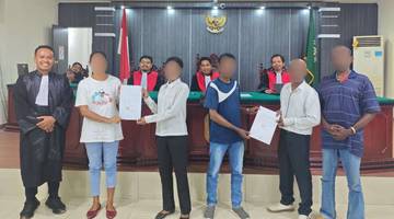 PN Fakfak Vonis Percobaan Kasus Penganiayaan Keluarga