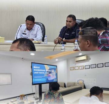 Rapat KSOP Fakfak Bahas Kesiapan Angkutan Natal 2025