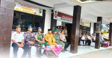 KSOP Fakfak Hadiri Apel Operasi Lilin Mansinam 2025