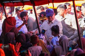 Presiden Tinjau Langsung Penanganan Bencana di Sumbar