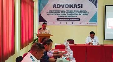 Advokasi Pangan Aman Dorong Kesehatan Masyarakat Fakfak