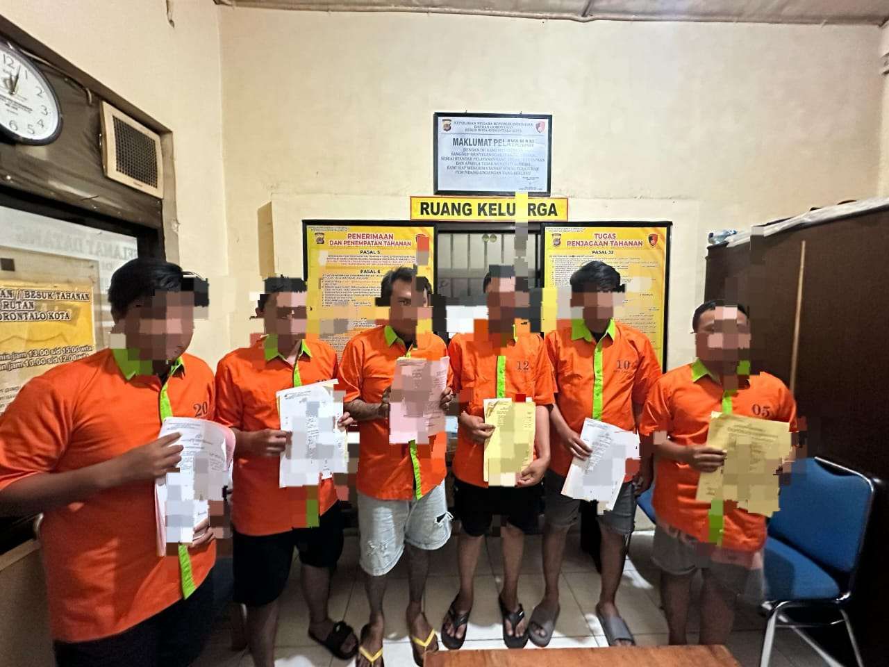 Polresta Gorontalo Kota Tangkap 6 Debt Collector Usai Pengeroyokan