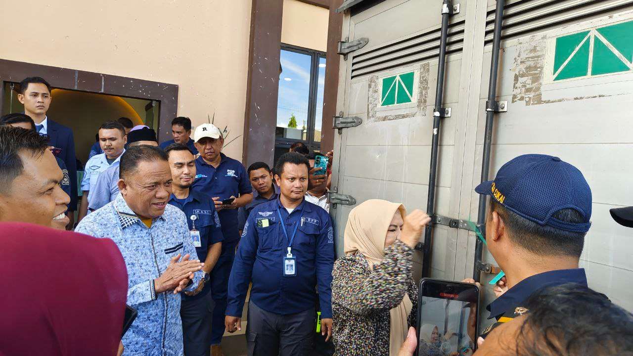 Wagub Gorontalo Tinjau Penyegelan dan Fasilitas Asrama Haji