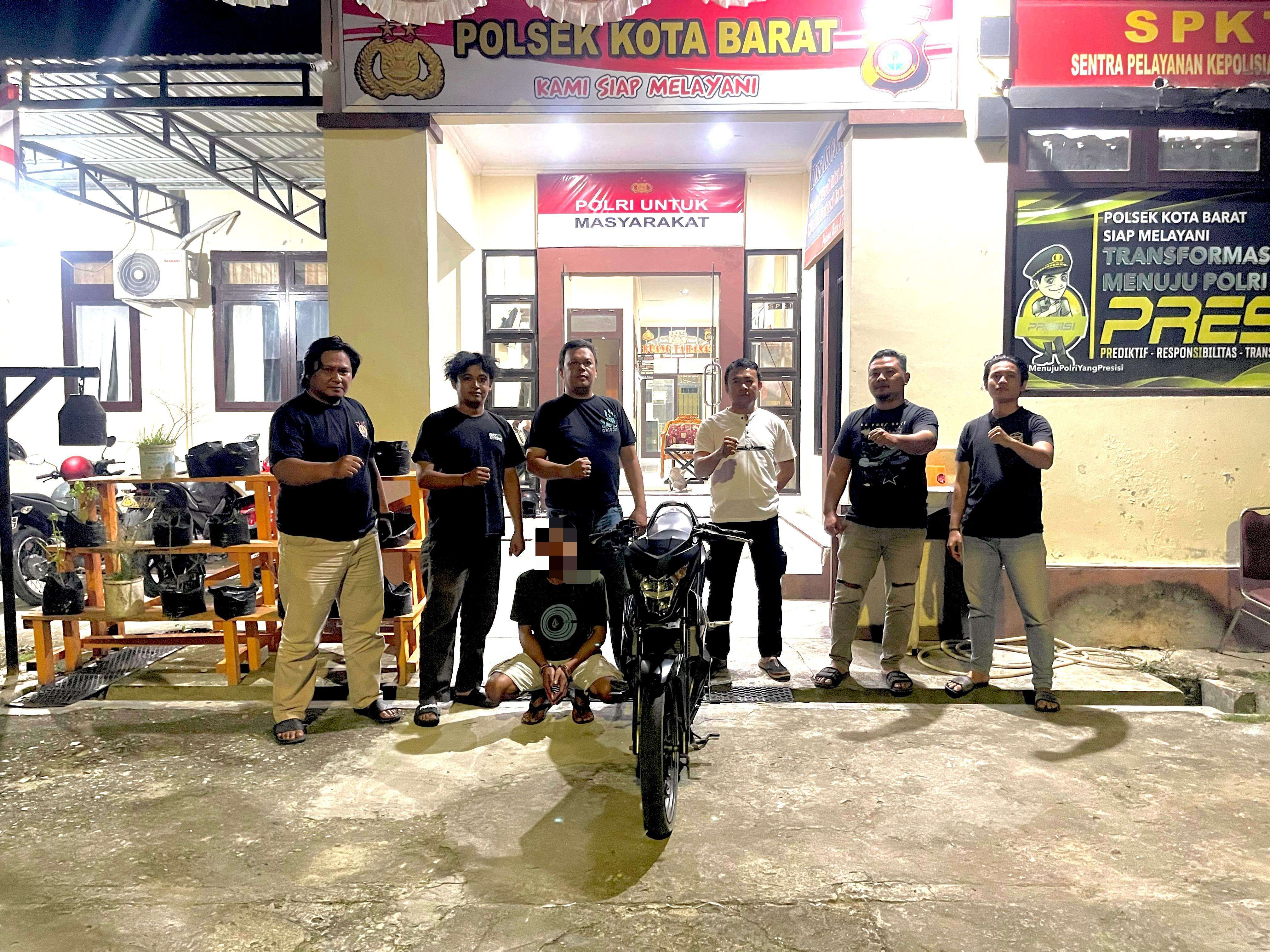 Polresta Gorontalo Kota Ungkap Kasus Curanmor di Buladu