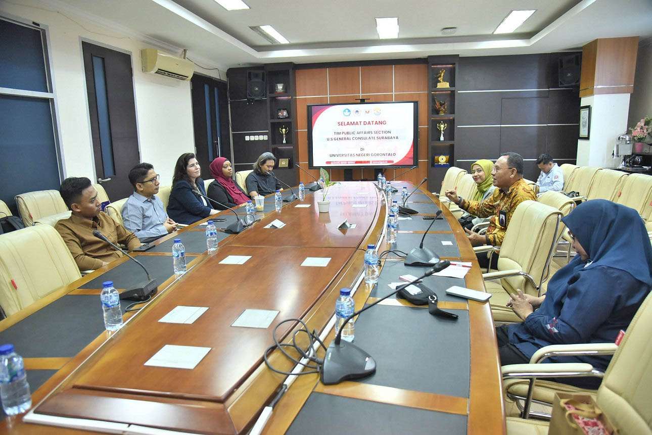 UNG Jajaki Kerja Sama Internasional dengan Konsulat AS