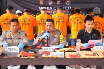 Polres Pohuwato Amankan 12 Tersangka Kasus Narkotika