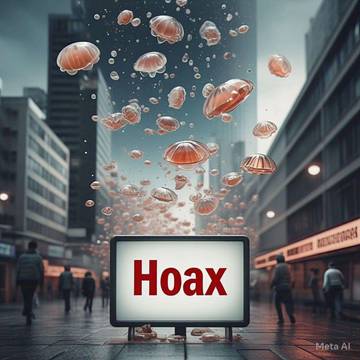 Hujan Jelly  Hoaks, Penyebar Berita Minta Maaf