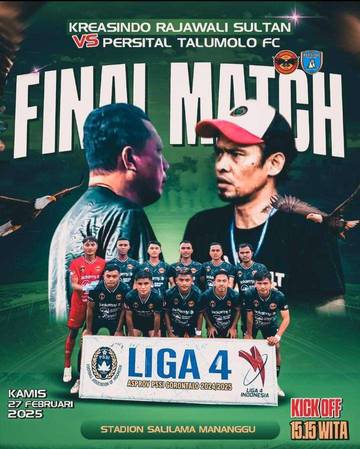 Kreasindo Rajawali Sultan FC Juara Liga 4 2025