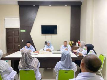 Rakor Pengelolaan Anggaran Bimas Islam Kemenag Kota Gorontalo